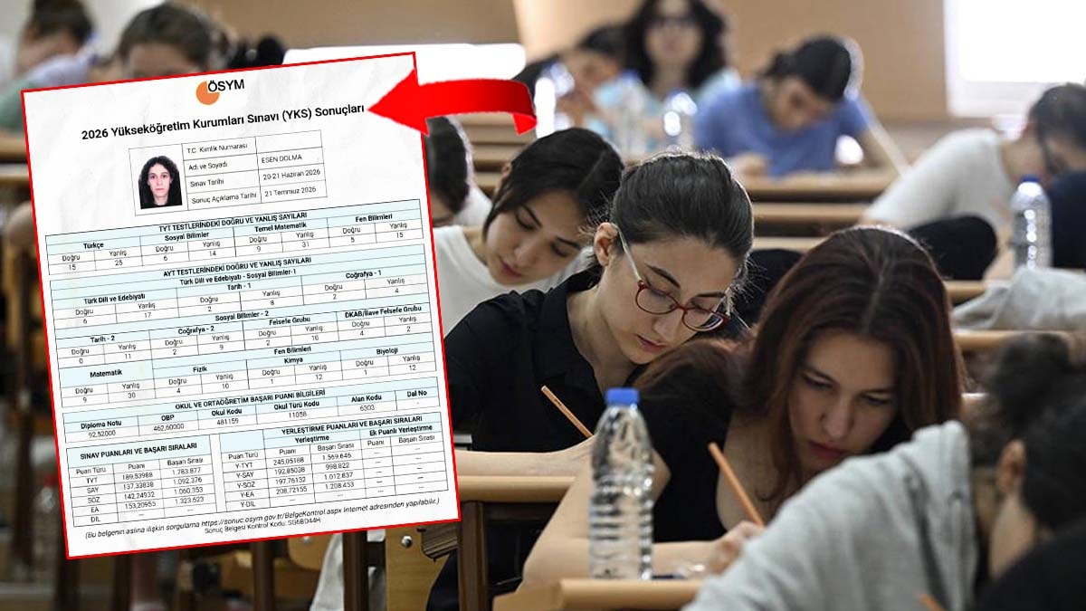 YKS'de rastgele işaretledi... 685 bin kişiyi geçti, 41 bölüme girebiliyor
