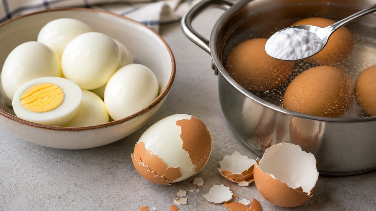 Yumurtayı tek hamlede soymak bu kadar kolaymış