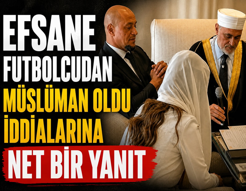 Efsane futbolcudan Müslüman oldu iddialarına net bir yanıt