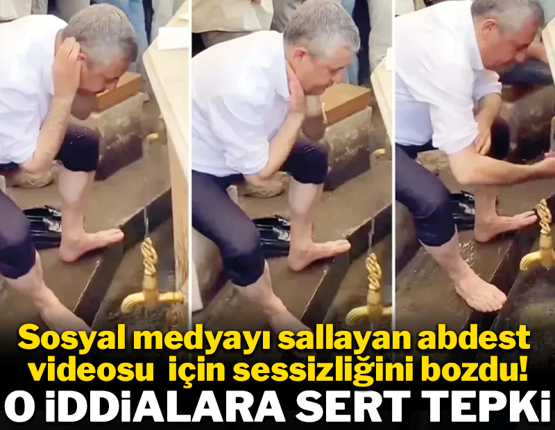 Özgür Özel'den abdest görüntüleriyle ilgili iddialara sert tepki