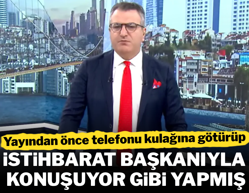 Cem Küçük telefonu kulağına götürüp yayındakileri böyle kandırıyormuş
