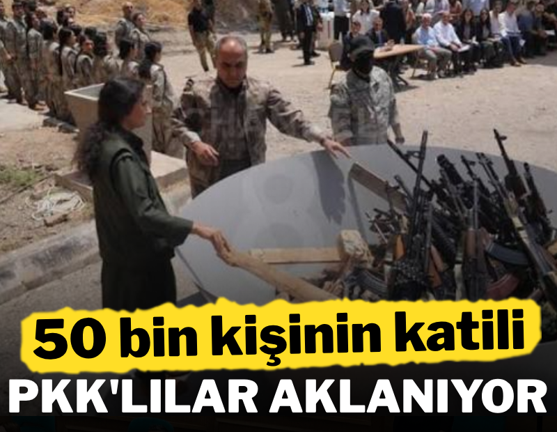 50 bin kişinin katili PKK’lılar aklanıyor