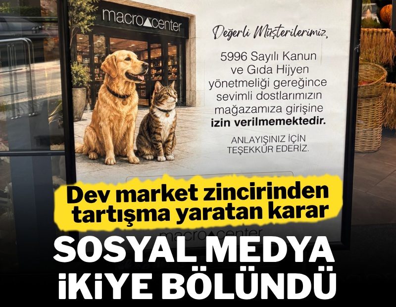 Dev market zincirinden tartışma yaratan karar! Sosyal medya ikiye bölündü