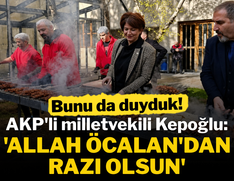 Mangalcı AKP’li  Öcalan'a dua etti