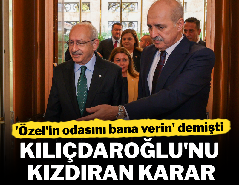 TBMM'den Kılıçdaroğlu'nu kızdıran karar