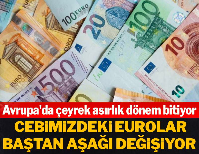Cebimizdeki Eurolar baştan aşağı değişiyor: Avrupa'da bir dönem bitiyor