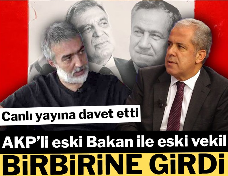 AKP’li eski Bakan ile eski vekil birbirine girdi! Canlı yayına davet etti