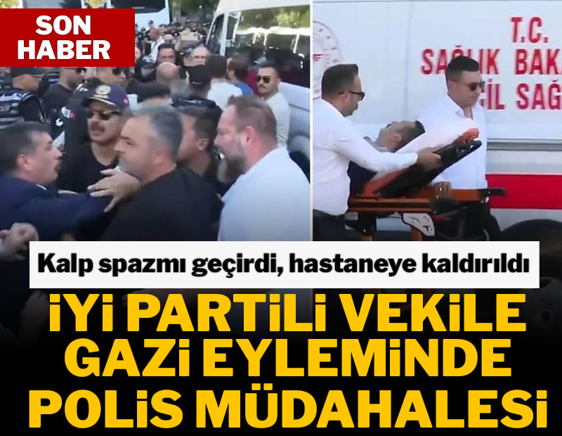 İYİ Parti Milletvekili Selçuk Türkoğlu’na gazileri ziyaretinde saldırı