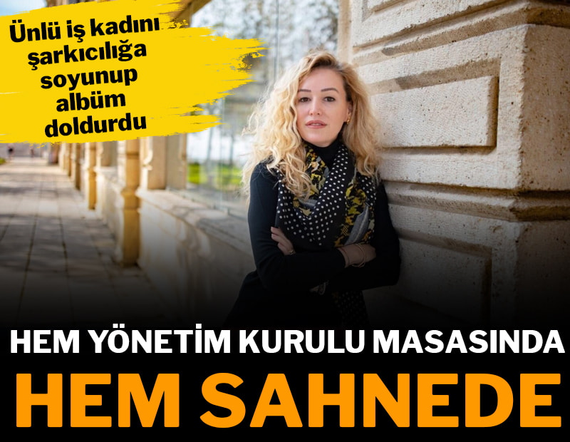 Holding yönetim kurulundan şarkıcılığa: Sürpriz kararla albüm çıkardı