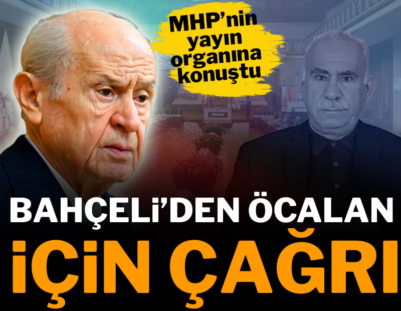 Devlet Bahçeli’den Öcalan için dikkat çeken çağrı