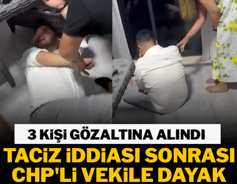 'Taciz' iddiası sonrası CHP'li vekile dayak! CHP sözcüsü Ankara'ya çağırdıklarını duyurdu