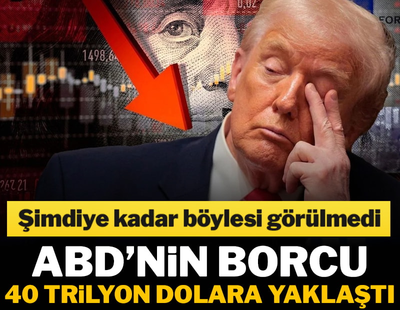 Amerika'nın borcu 40 trilyon dolara gelecek çok yakında