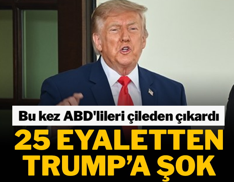 ABD'de 25 eyalet Trump yönetimine dava açtı