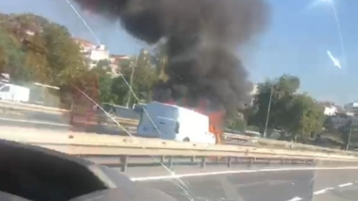  Avrasya Tüneli istikameti trafiğe kapatıldı