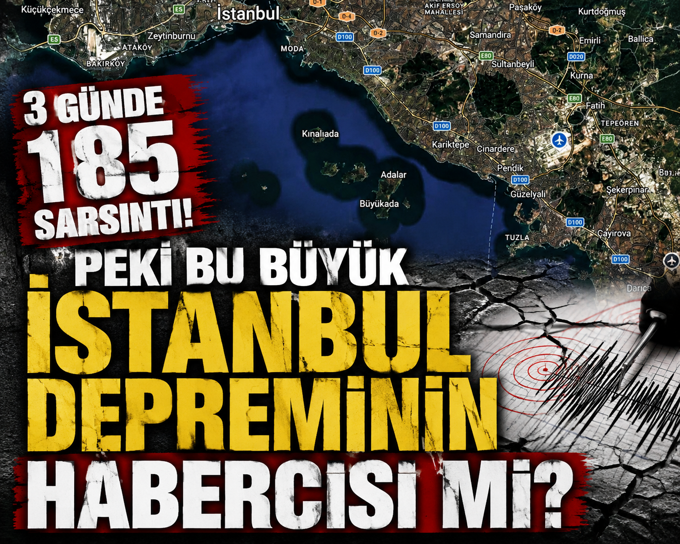 3 günde 185 sarsıntı! Peki bu büyük İstanbul depreminin habercisi mi?
