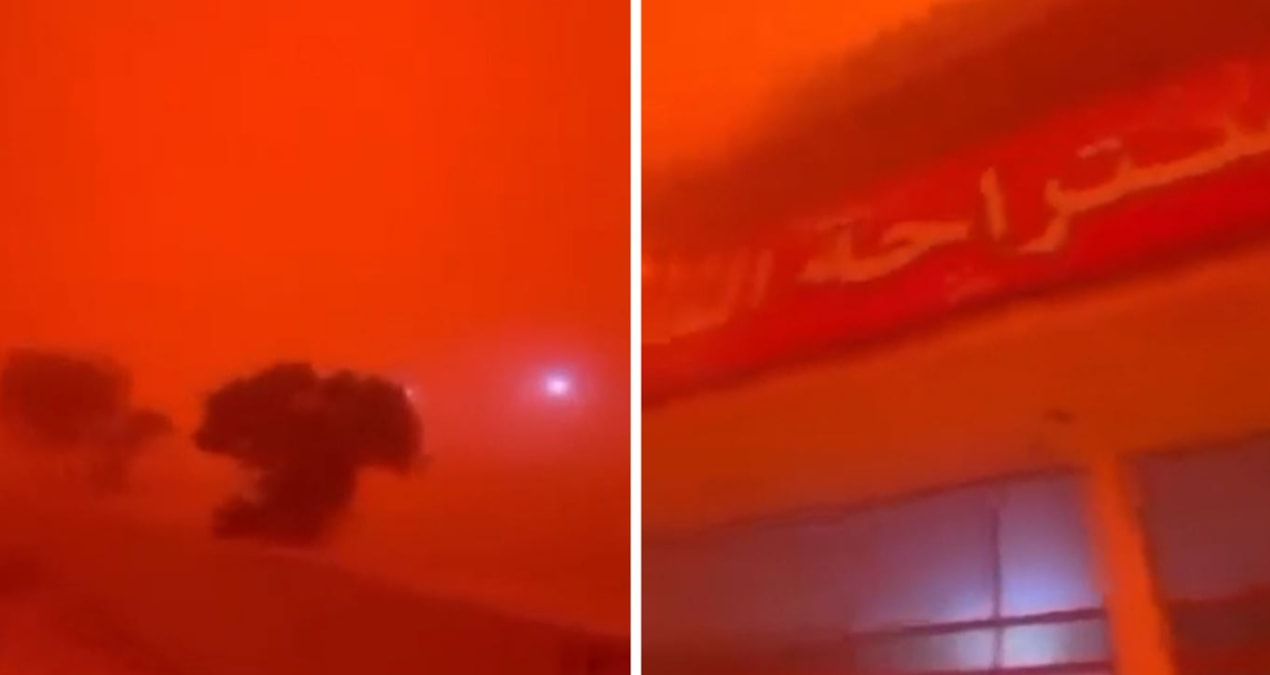 Drivers and Pedestrians Struggled With the Poor Visibility, and Many of the Moments Were Captured on Mobile Phone Cameras by People