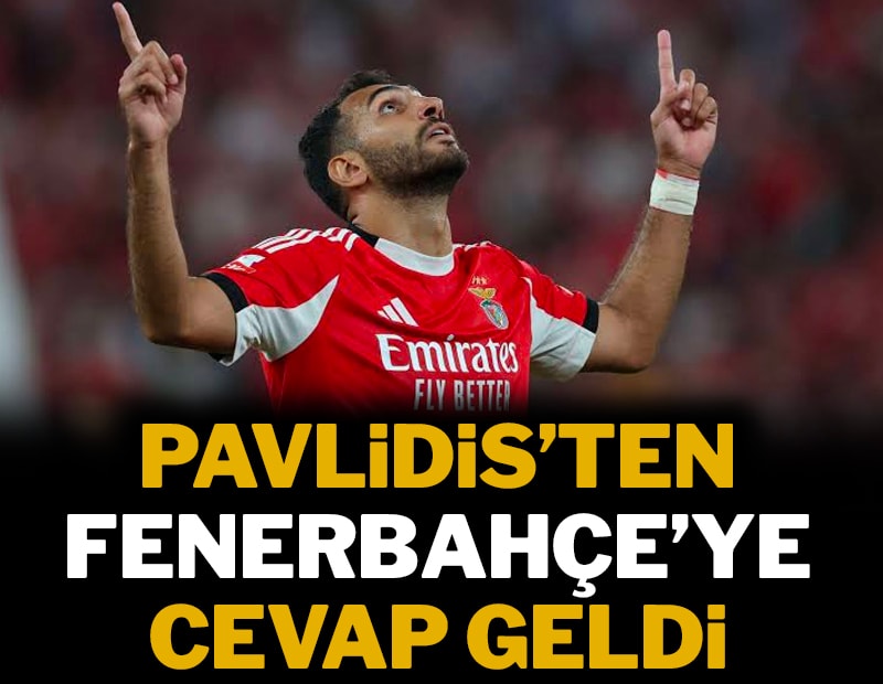 Pavlidis'ten Fenerbahçe'ye cevap geldi