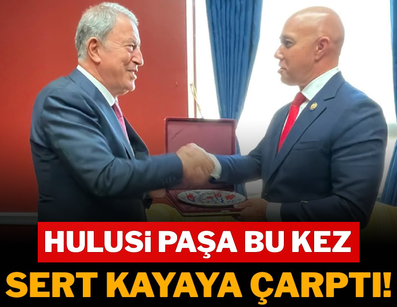 Hulusi paşa bu kez sert kayaya çarptı!