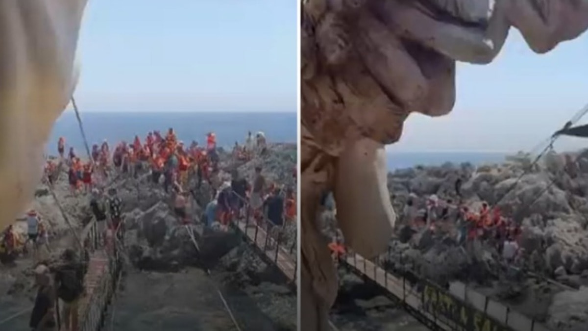 Ölüdeniz'de tatil kabusa döndü! Tur teknesinde korku dolu anlar