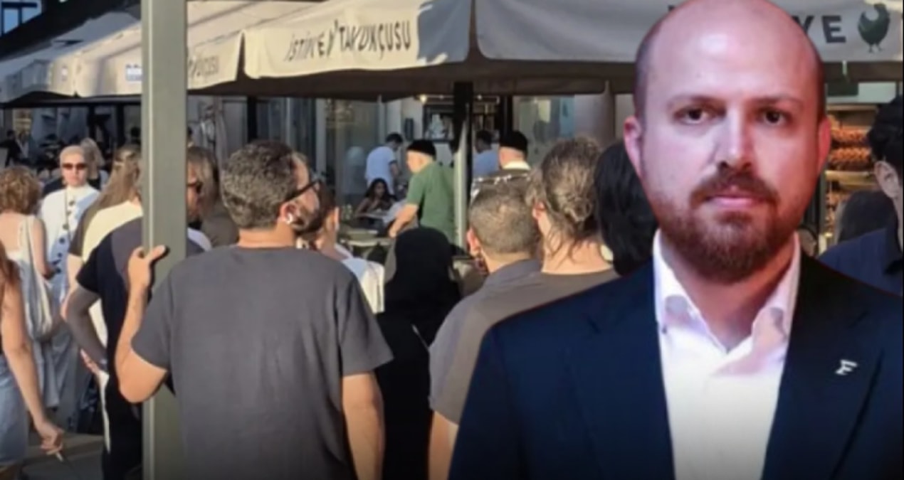 Bilal Erdoğan'ın restoranının önünde kuyruklar uzuyor