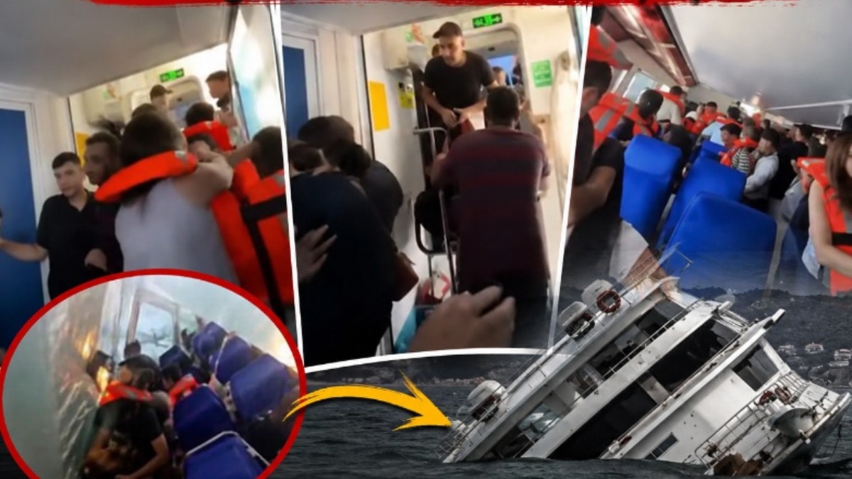 Batan gemideki son anlar ortaya çıktı... Tehlikeyi hemen fark edememişler