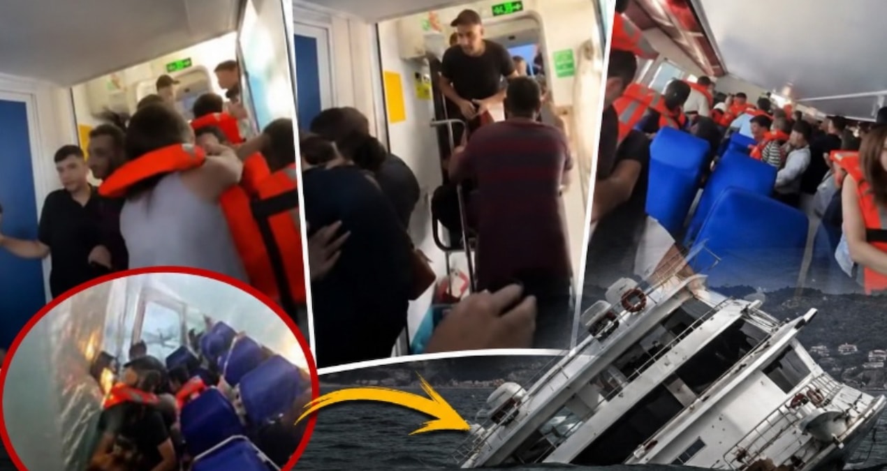 Batan gemideki son anlar ortaya çıktı... Tehlikeyi hemen fark edememişler