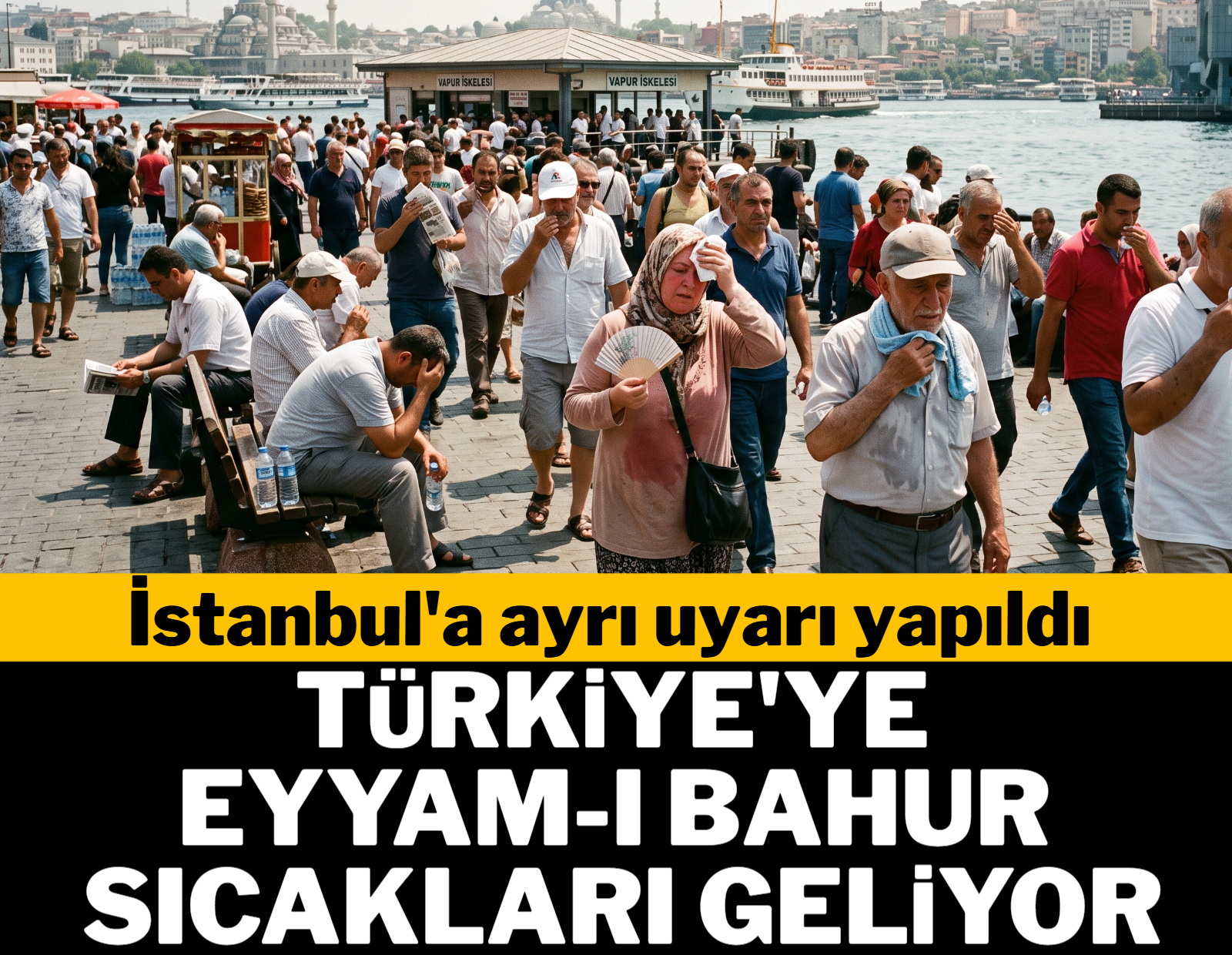 Türkiye'ye eyyam-ı bahur sıcakları geliyor: İstanbul'a ayrı uyarı yapıldı