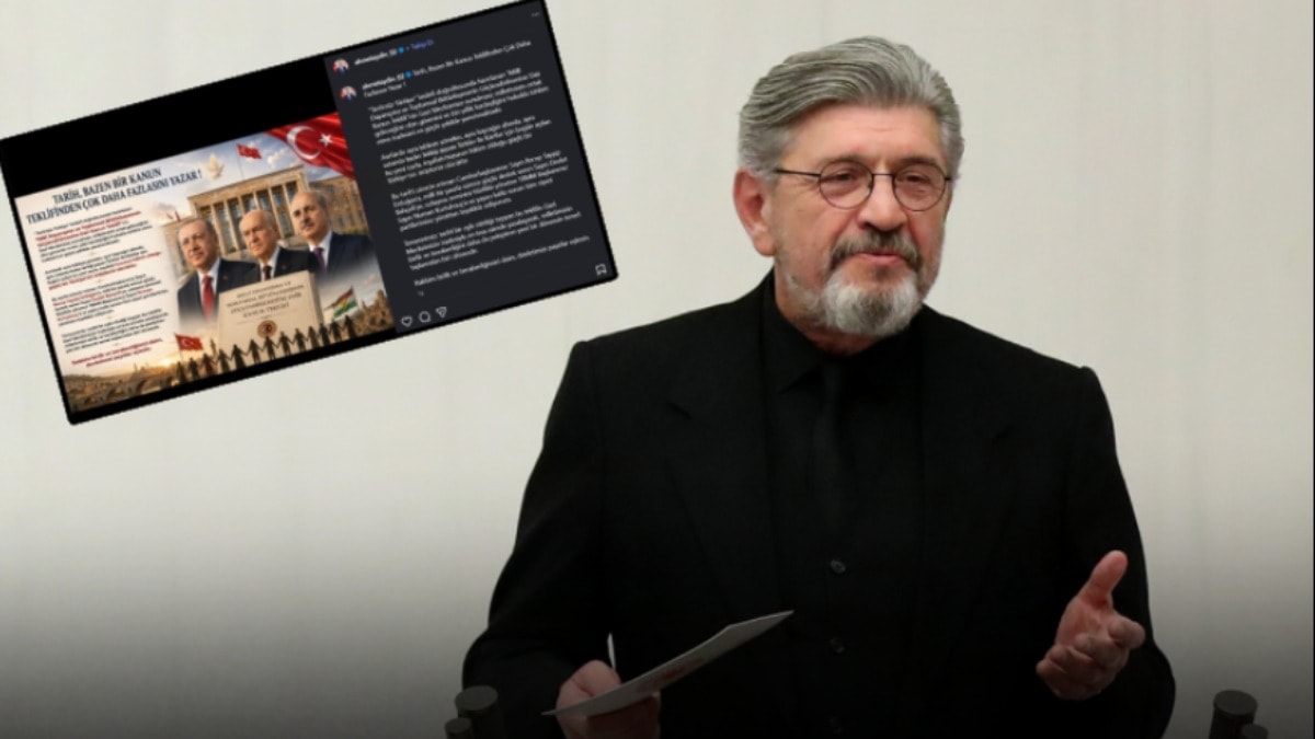 Bakan yardımcısından Kürdistan bayraklı skandal paylaşım