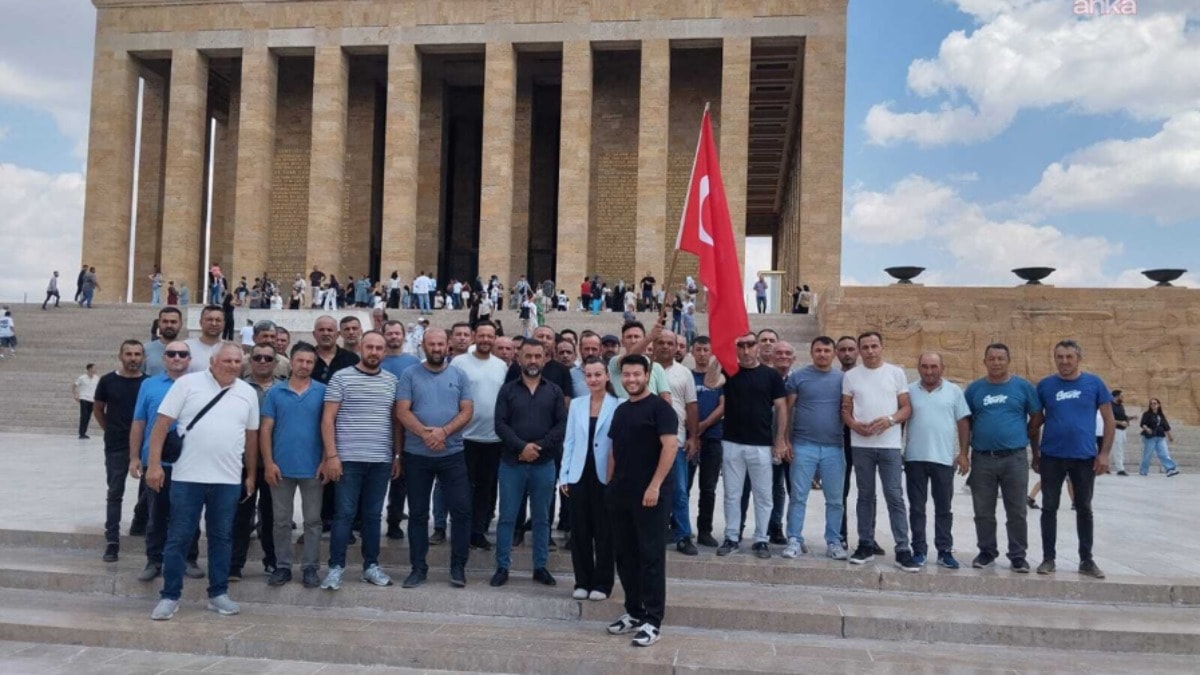 Madenci Anıtkabir’de