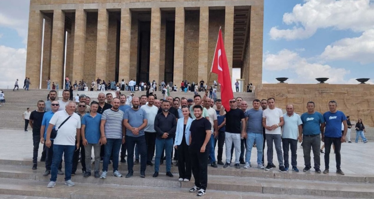 Madenci Anıtkabir’de