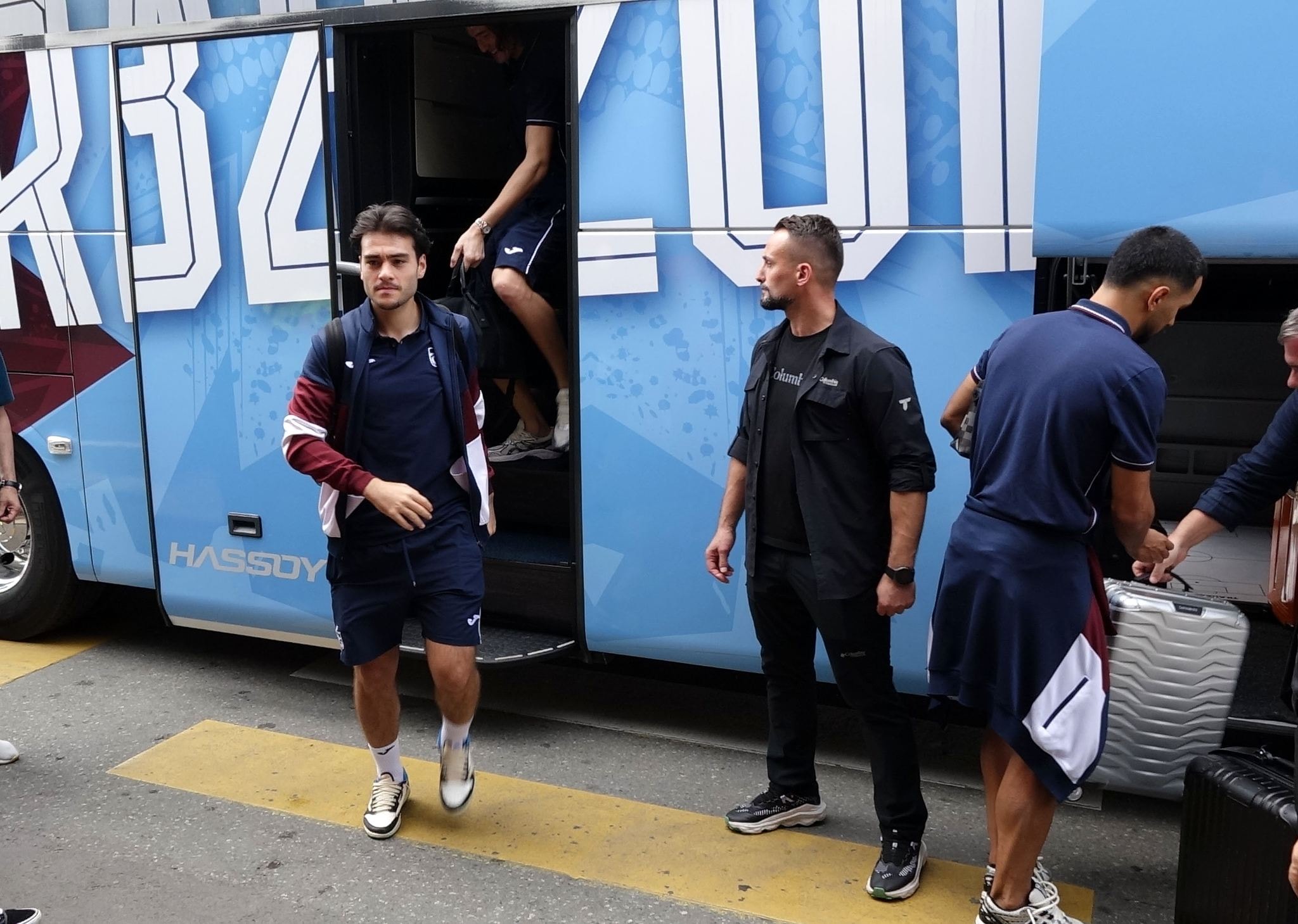 Trabzonspor 5 eksikle Budapeşte’ye gitti