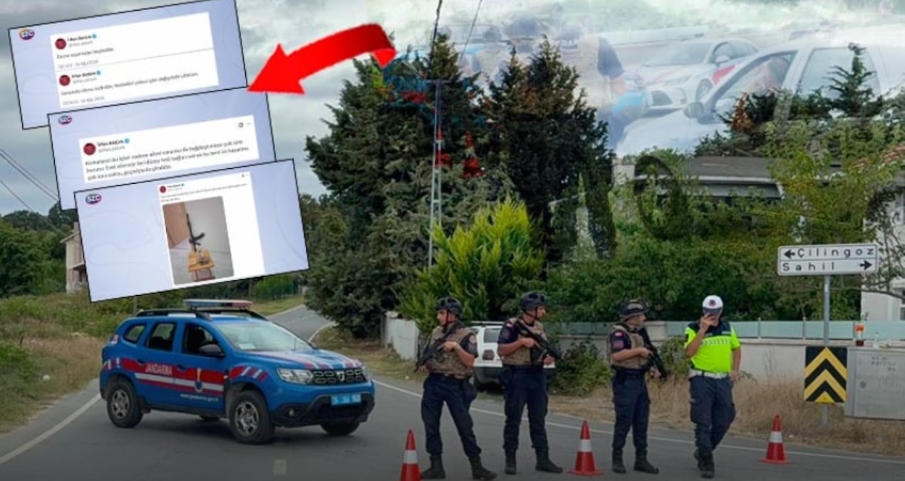 İstanbul'da eve kapandı, jandarmaya ateş açtı! Sosyal medyadan şoke eden mesajlar paylaşıyor