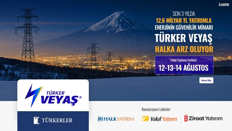 Türker Veyaş halka arz oluyor!