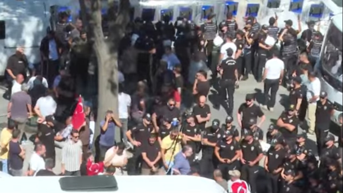 Ankara'da gazilere yine polis ablukası! Tek tek otobüslere bindiriliyorlar