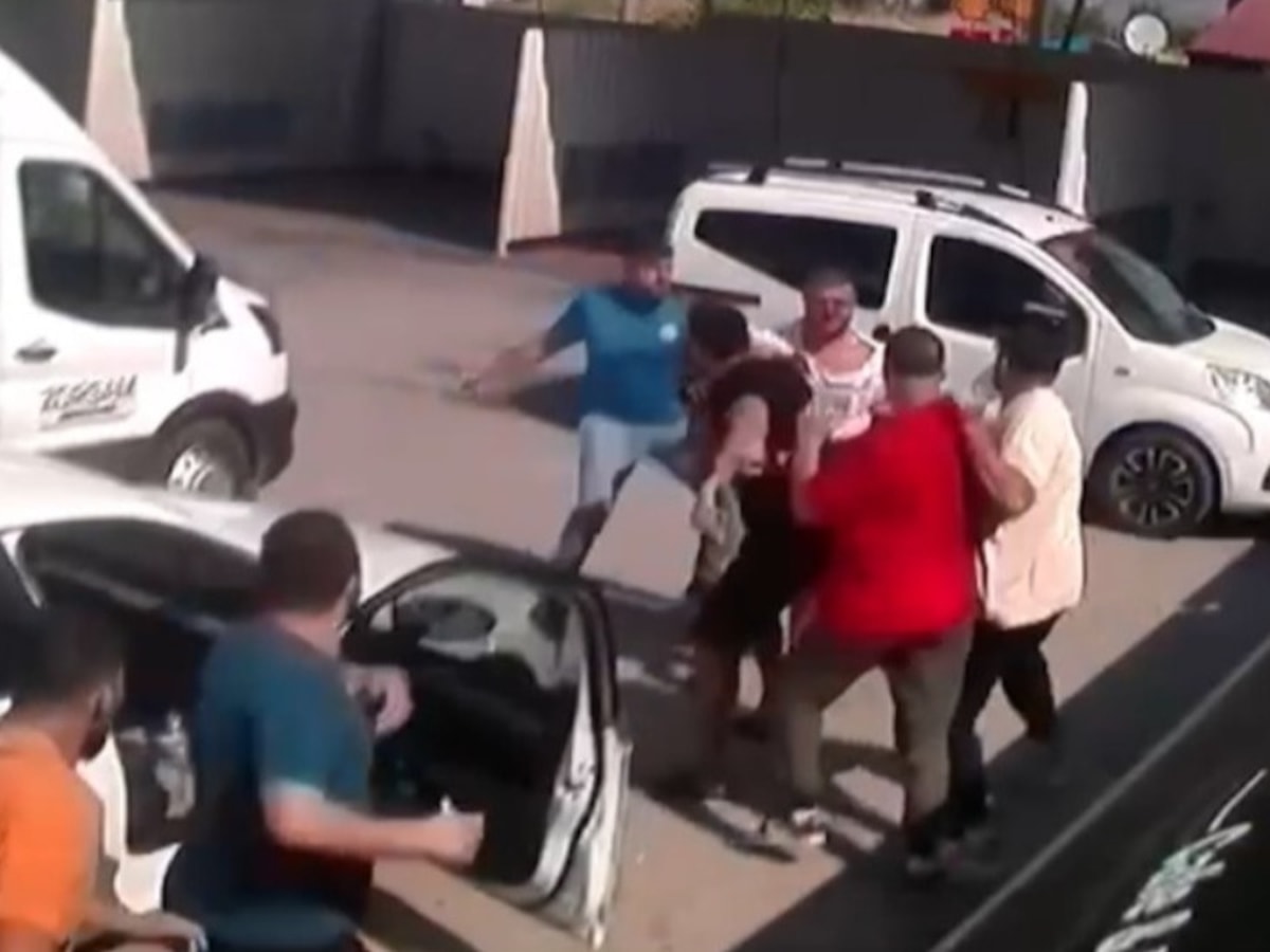 Başpehlivan Serhat Elvan akaryakıt istasyonunda saldırıya uğradı