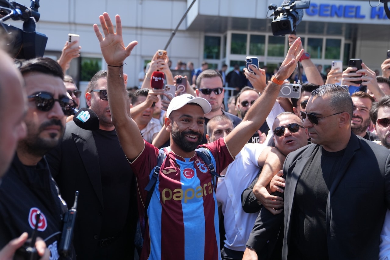 Trabzonspor Salah'a kavuştu! Coşkulu karşılama
