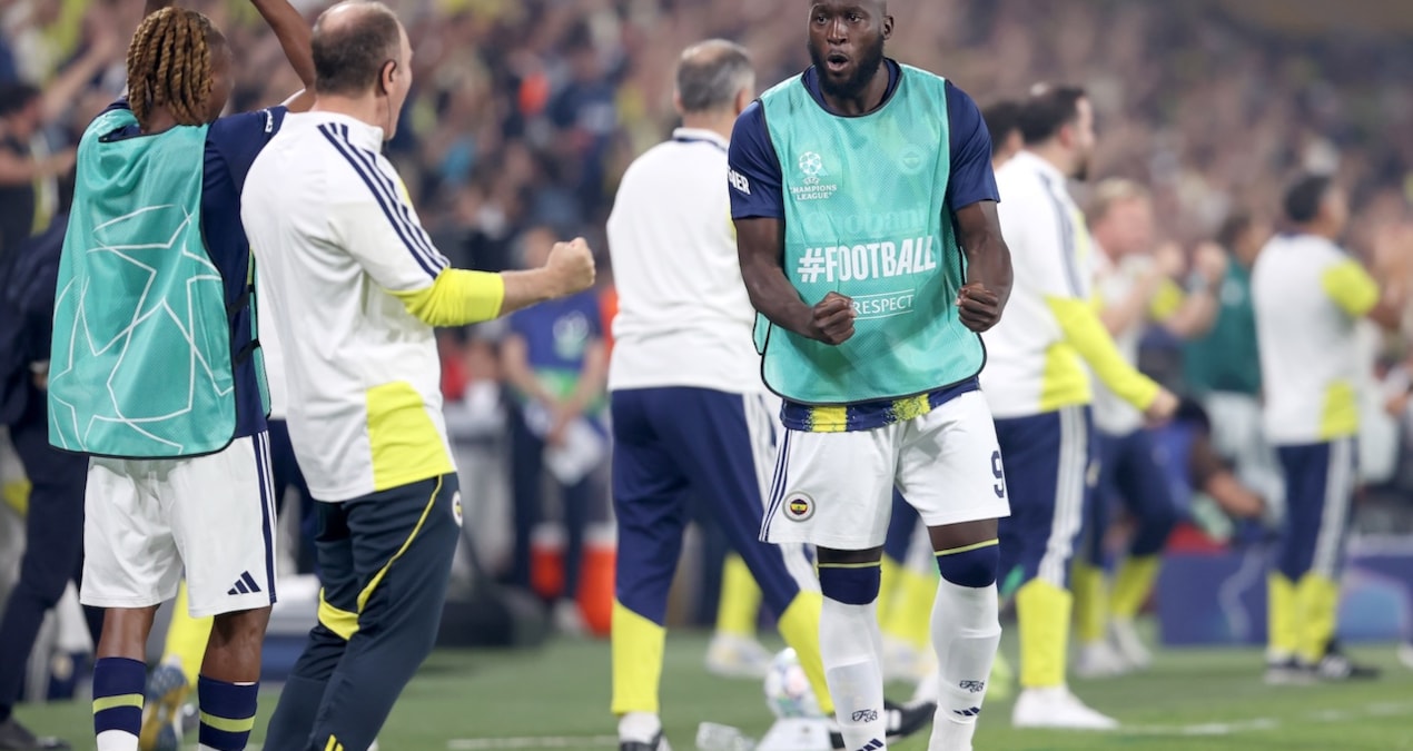Lukaku, Fenerbahçe formasıyla sahne aldı