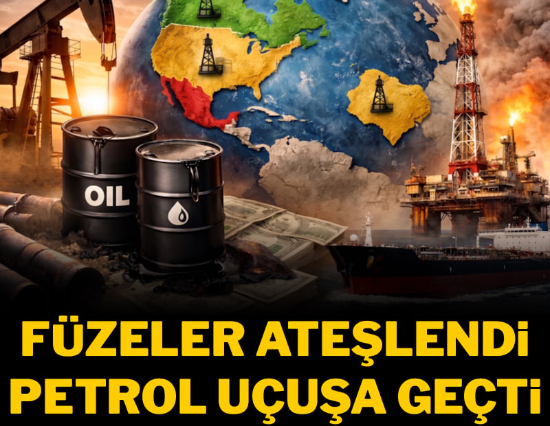 Füzeler ateşlendi: Petrol uçuşa geçti
