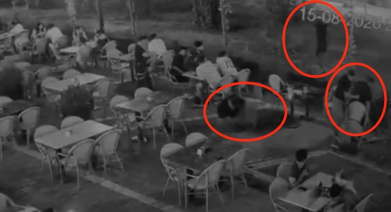 Ağaç arkasında hain pusu: Kafe saldırganı tutuklandı