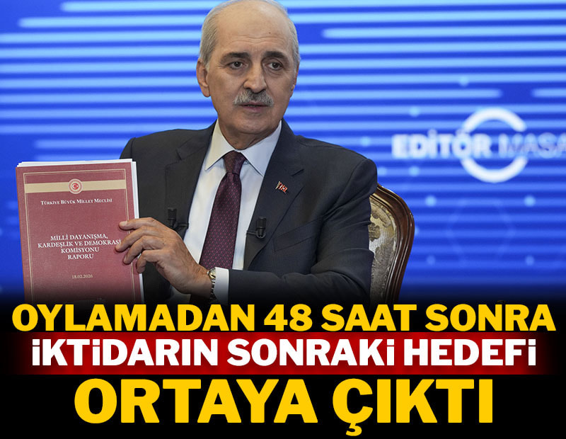 Oylamadan 48 saat sonra iktidarın hedefi ortaya çıktı: