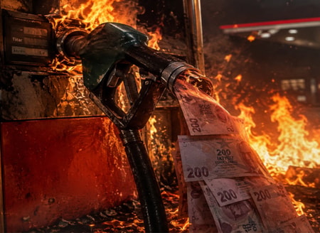 Temmuzda motorine yüzde 25 zam geldiTemmuz ayından bu yana yüzde 25 zamlanarak litresi 80 TL sınırına dayanan motorin fiyatları, taşımacılıktan üretime kadar maliyet baskısını artırırken; son zamların enflasyon üzerindeki asıl etkisinin ağustos ayında ortaya çıkması bekleniyor.