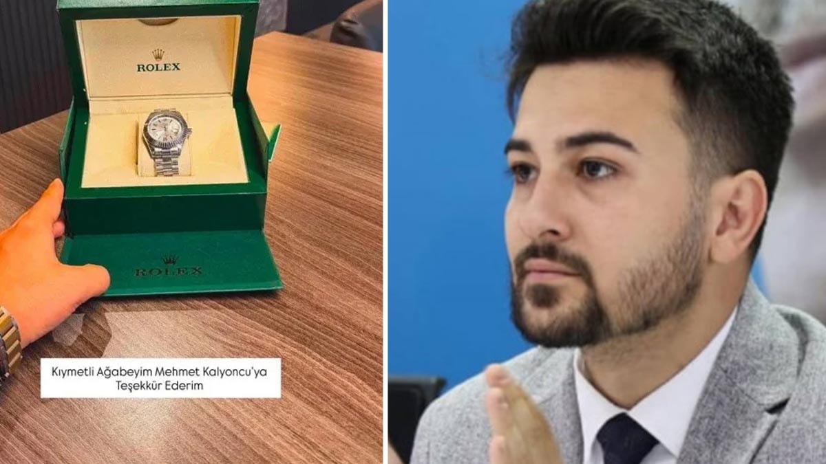 Milyonluk saatini paylaşan AKP'li başkan 'affını' talep etti