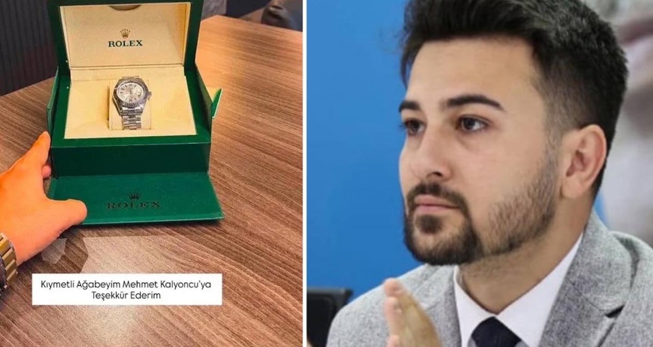 Milyonluk saatini paylaşan AKP'li başkan 'affını' talep etti