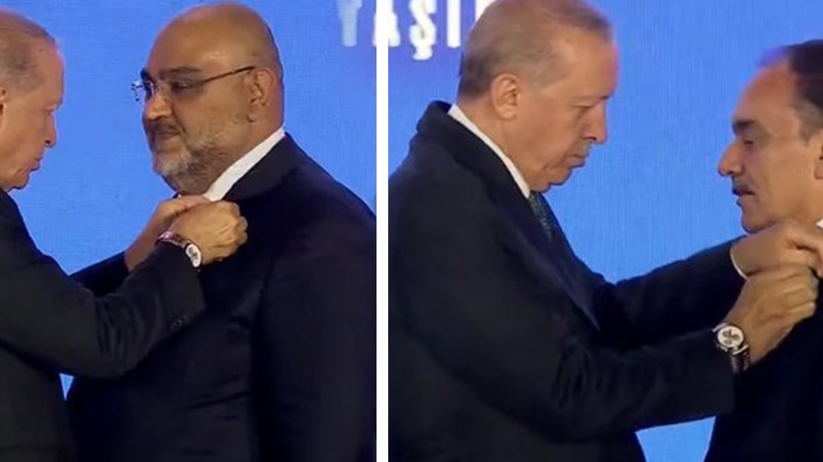 3 milletvekili ve 7 belediye başkanı AKP’ye geçti! Rozetlerini Erdoğan taktı
