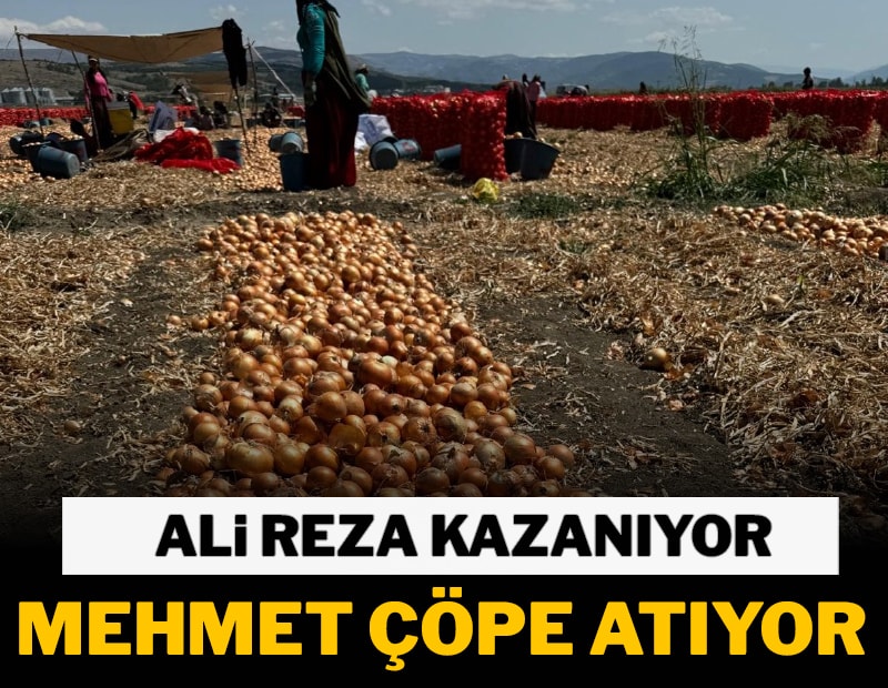 Çiftçinin umutlarını çöpe döküyorlar