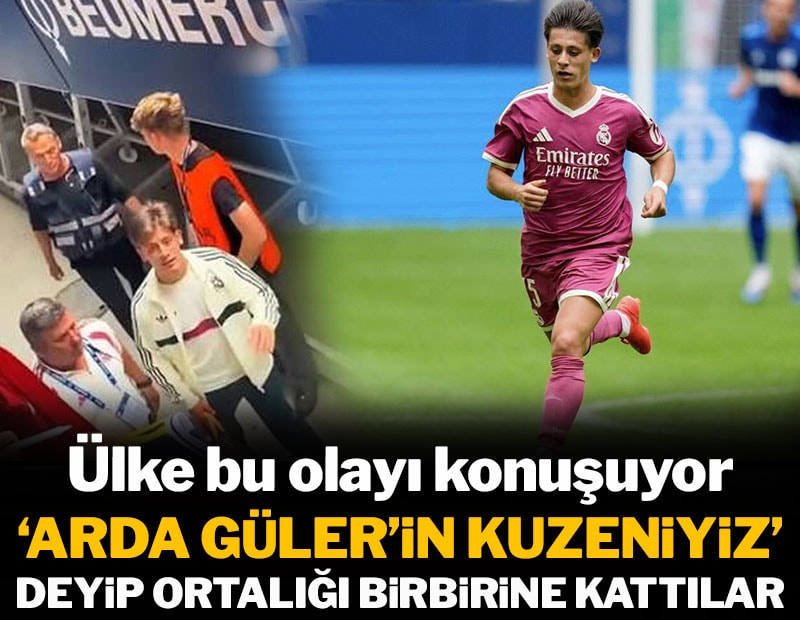 'Arda Güler'in kuzeniyiz' deyip ortalığı birbirine kattılar: Ülke bu olayı konuşuyor