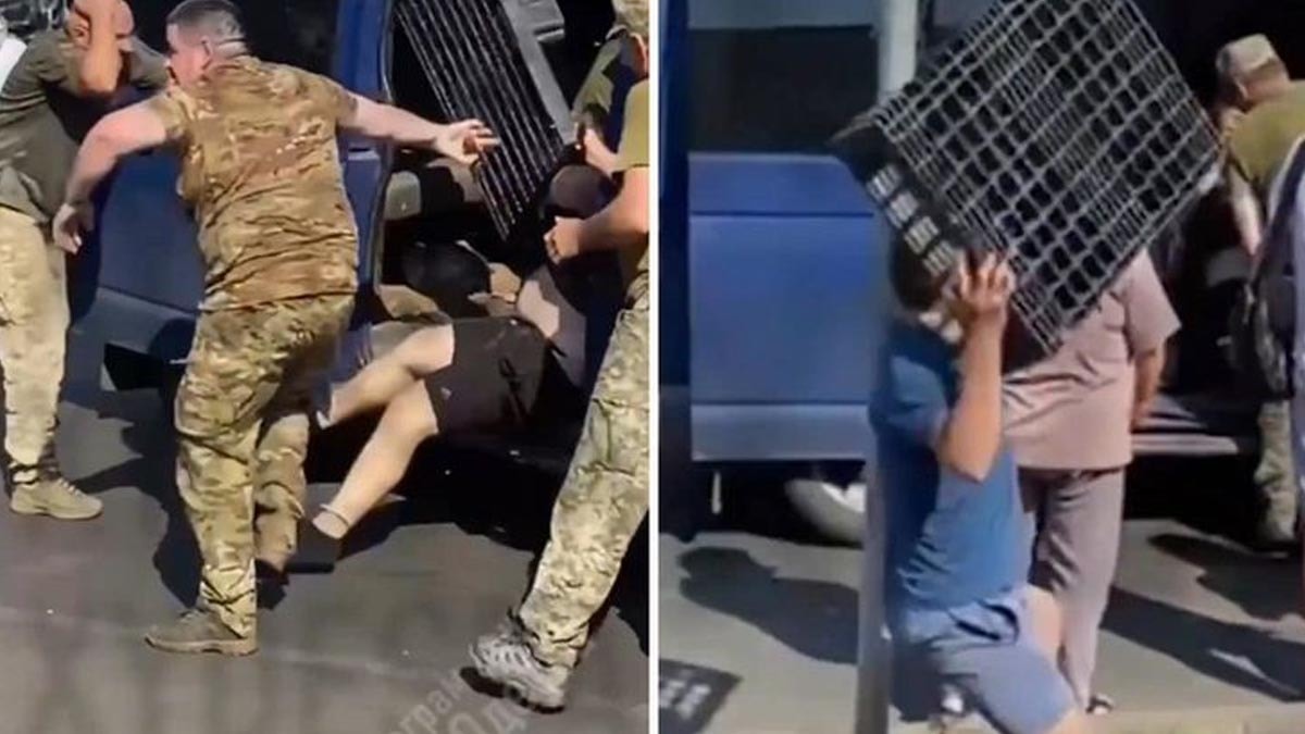 Askerlere böyle saldırdılar, adamı kurtardılar