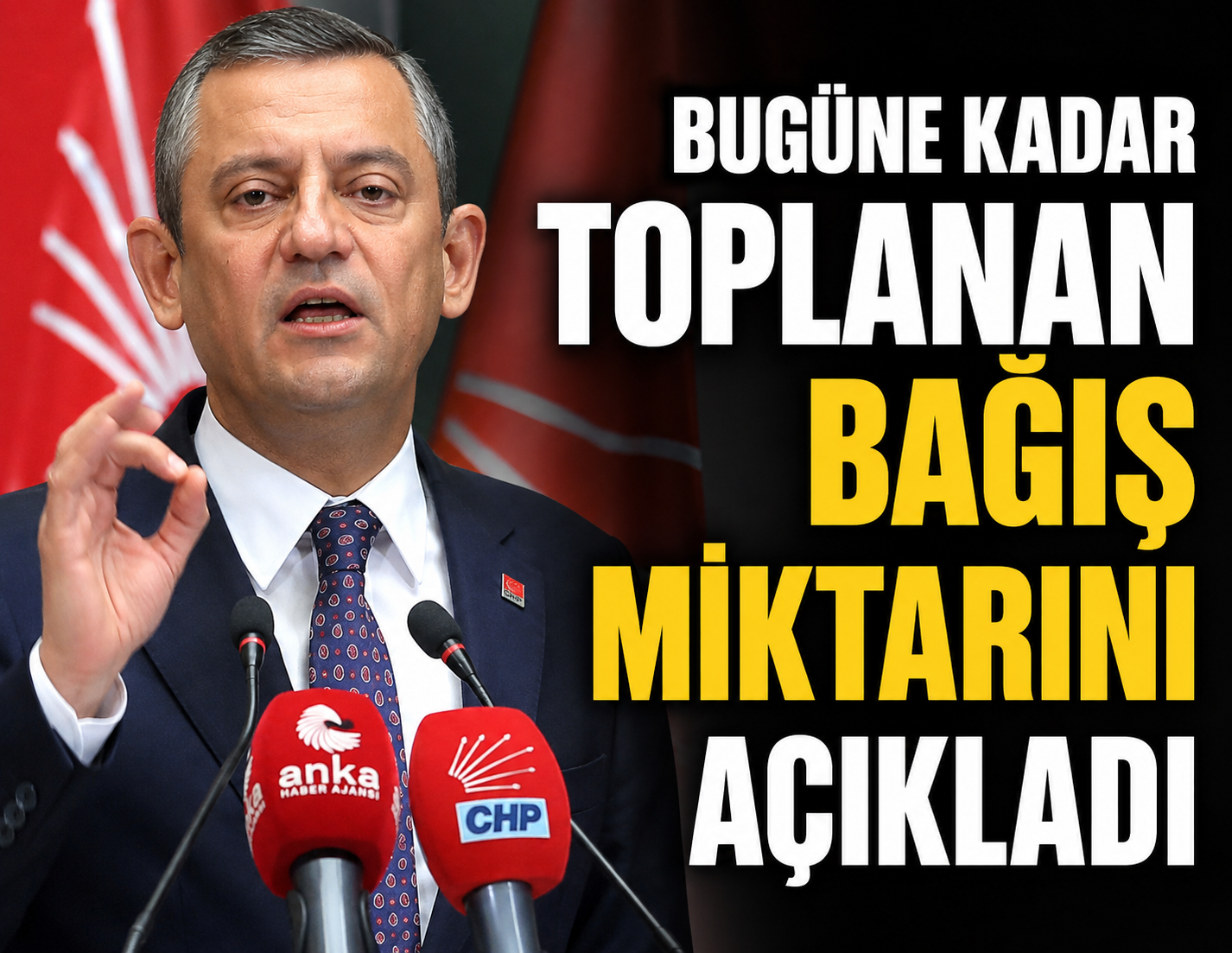 Özgür Özel YENİ Parti'nin üye sayısını ve toplanan bağışı ilk kez açıkladı