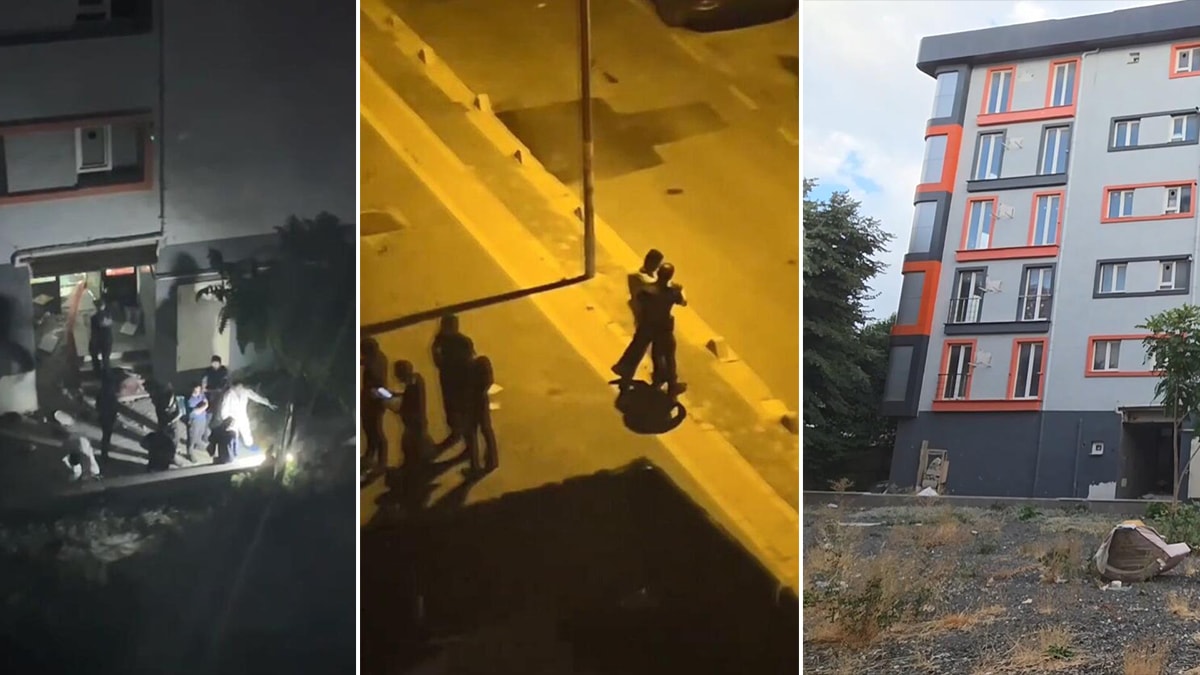 İstanbul'da hırsızlık için girdikleri binanın asansör boşluğunda ceset buldular