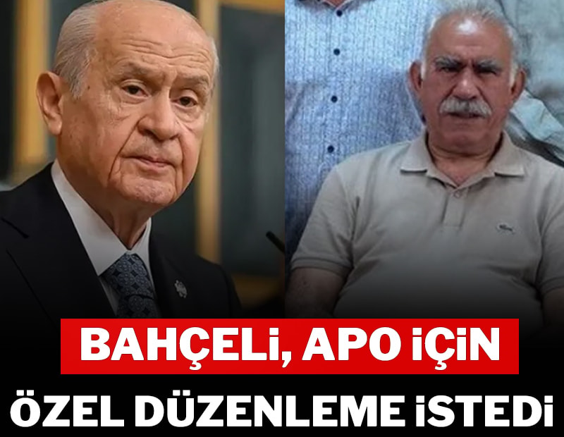 Bahçeli: Öcalan için şartlar artık oluşturulmalı